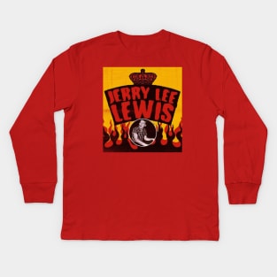 jerry lee Kids Long Sleeve T-Shirt